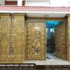 Báo giá cổng nhôm đúc cây tùng 2026 kèm các mẫu đẹp