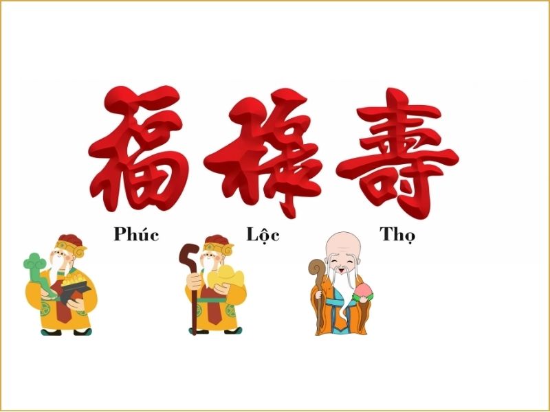 Ý nghĩa của bộ ba Tam Đa Phúc - Lộc - Thọ